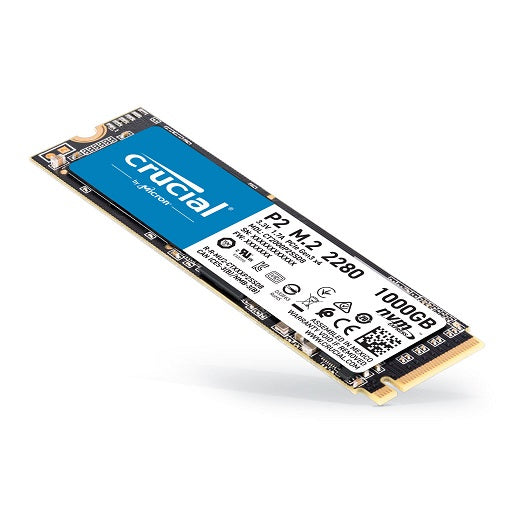 Crucial P2 1000GB M.2 2280 NVMe 本体 Crucial P2 1TB M.2 NVMe PCIe SSD/Solid State Drive – EliteCustomsPCs