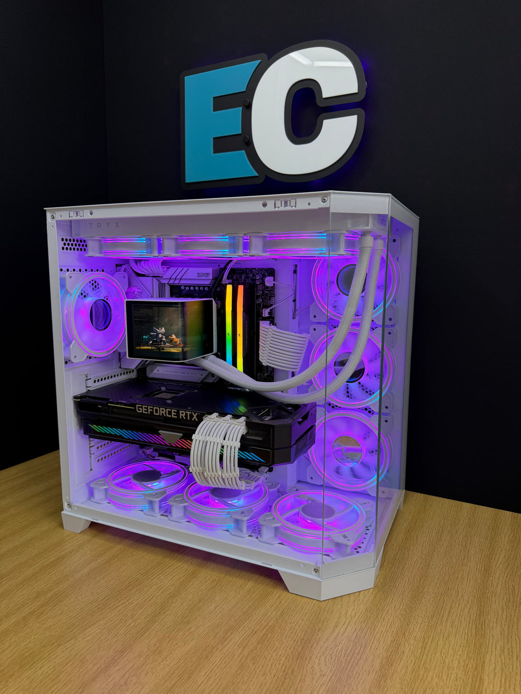 GAMING PC RYZEN 7 7800X3D RTX 3090 ROG STRIX 24GB