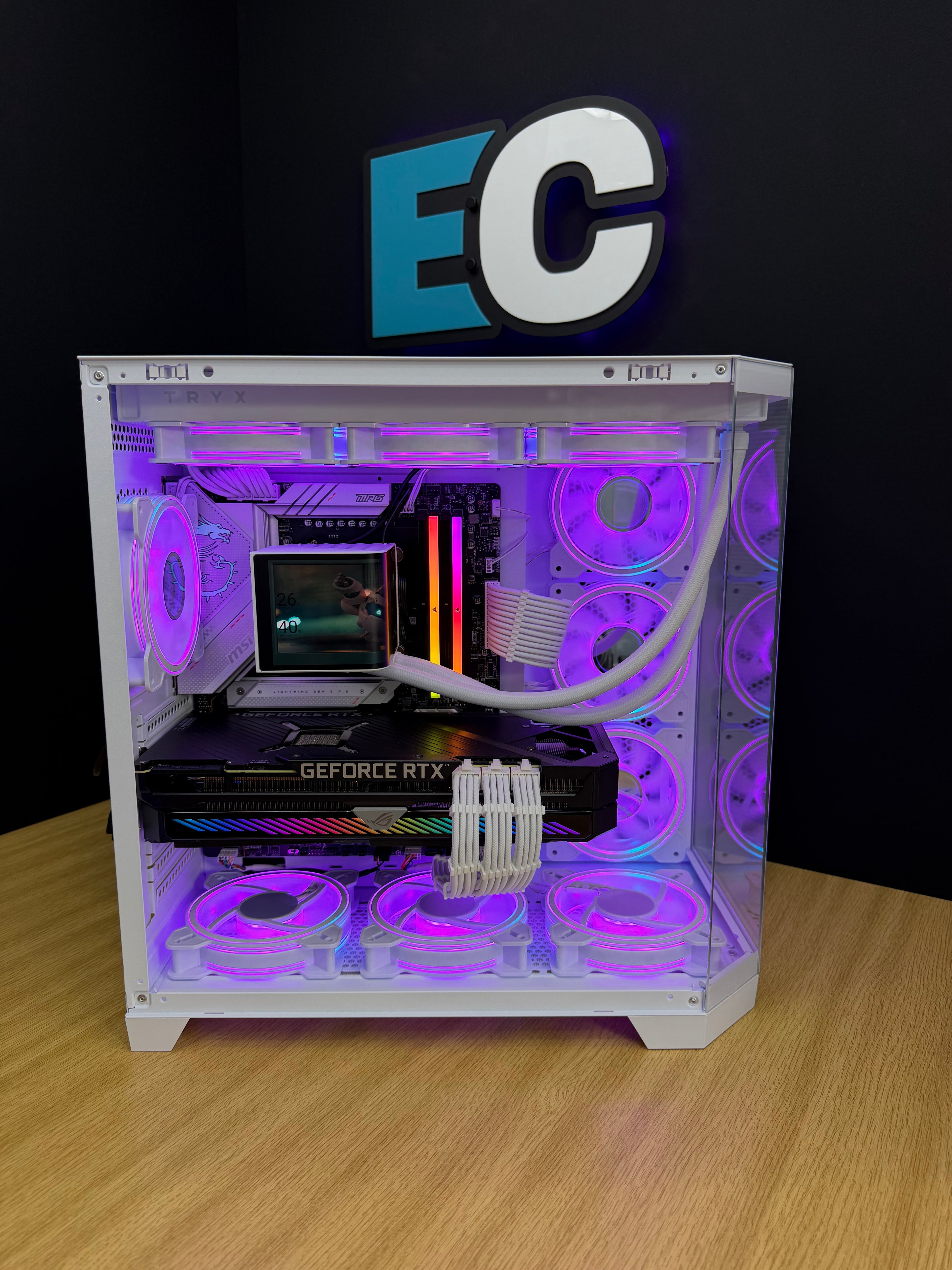 GAMING PC RYZEN 7 7800X3D RTX 3090 ROG STRIX 24GB